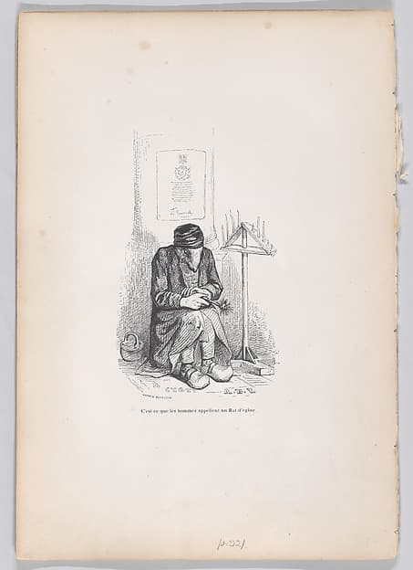 "This is what the men call a church rat" from Scenes from the Private and Public Life of Animals