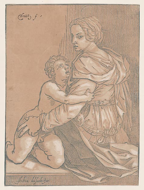 Virgin and child