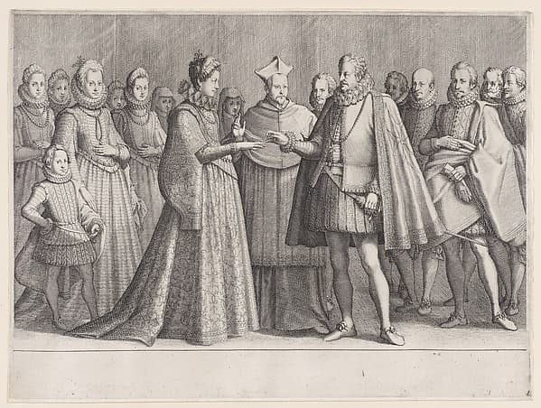Le Mariage de Ferdinand 1er (The Marriage of Ferdinand I de'Medici), from La Vie de Ferdinand Ier de Médicis série appelée aussi Les Batailles des Médicis (The Life of Ferdinand I de'Medici also called The Medici Battles)