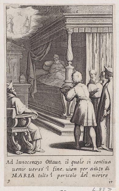 Innocent VII, from Scelta d'Alcuni Miracoli e Grazie della Santissima Nunziata di Firenze (Selection of Some Miracles and Graces that Occurred in the Church of the Annunziata in Florence)