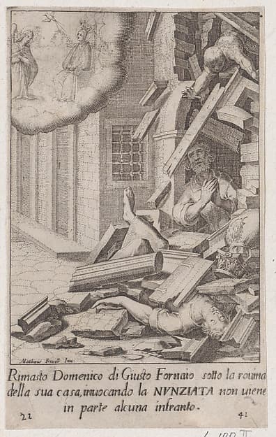 Domenico di Giusto, from Scelta d'Alcuni Miracoli e Grazie della Santissima Nunziata di Firenze (Selection of Some Miracles and Graces that Occurred in the Church of the Annunziata in Florence)