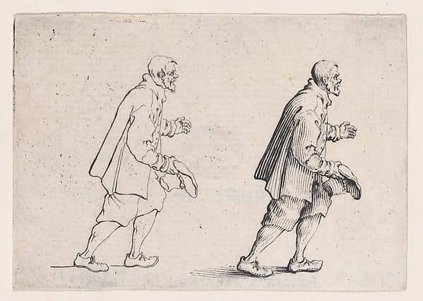 Le Paysan Qui Salue (The Peasant who Bows), from Les Caprices Series A, The Florence Set