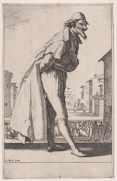 Le Pantalon ou Cassandre, from Les Trois Pantalons pièces appélees Les Trois Acteurs (The Three Pants also called the Three Actors)