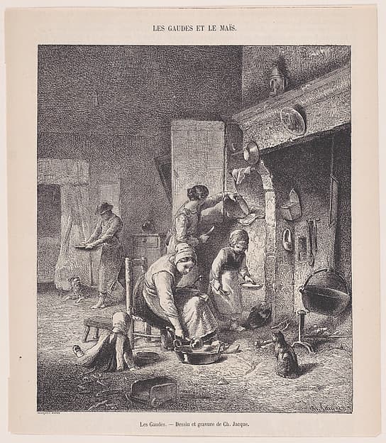 Gruel, from "Le Magasin Pittoresque"