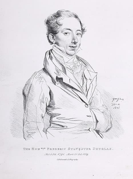 Portrait of Frederick Sylvester Douglas