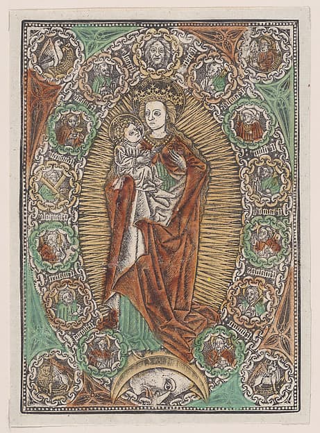 The Virgin and Child on the Crescent