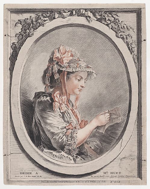 Une Liseuse (Portrait de Madame Huet)