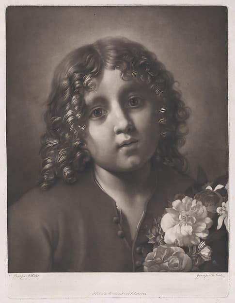 Head of the young Christ