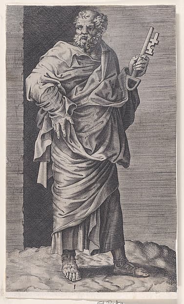 St. Peter, from Christ and the Apostles