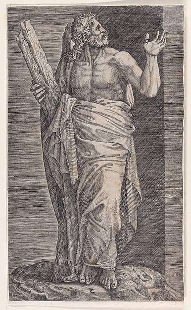 St. Andrew, from Christ and the Apostles