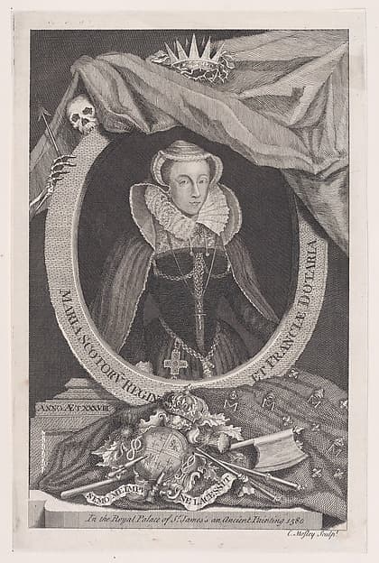 Reverse copy of Maria Scotorv Regin et Franciae Dotaria