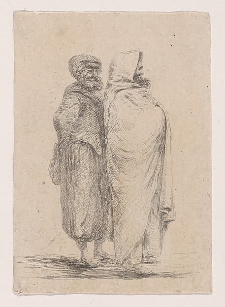 Two Standing Figures