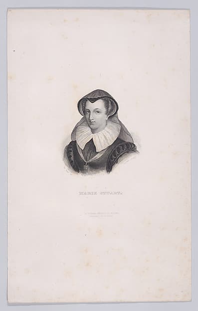 Mary, Queen of Scots (from "La Touraine, Anienne et Moderne")