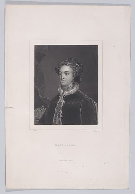 Mary, Queen of Scots (from "The Pictorial History of Scotland," volume 1)
