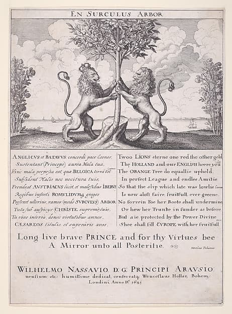 The Lions of England and Holland (En Surculus Arbor)