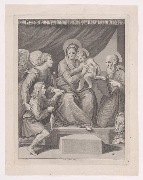 The Virgin with the Fish