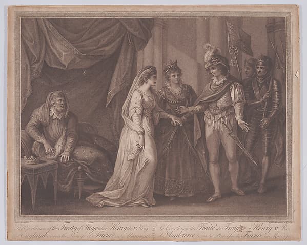 The Conclusion of the Treaty of Troyes