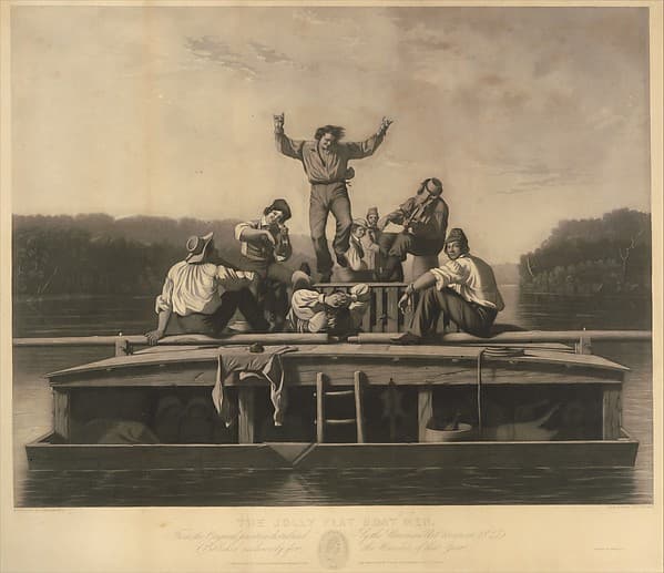 The Jolly Flat Boat Men