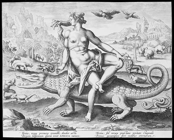 Allegory of Africa, from "The Four Continents"