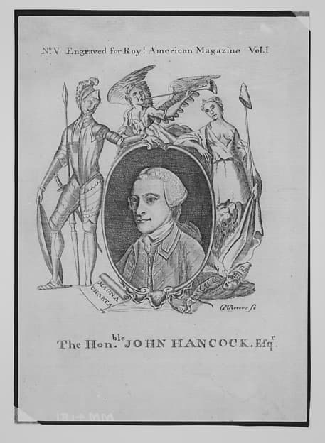 The Hon-ble. John Hancock, Esq-r.