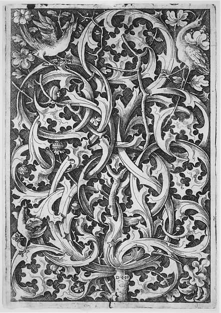 Ornamental Fillet with Thistle Motifs
