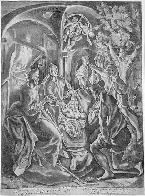 The adoration of the shepherds