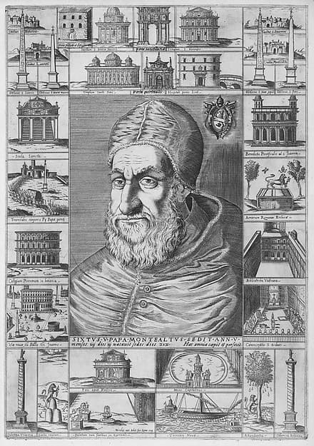 Portrait of Sixtus V