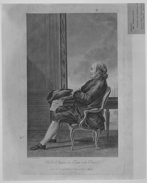 Portrait of Benjamin Franklin