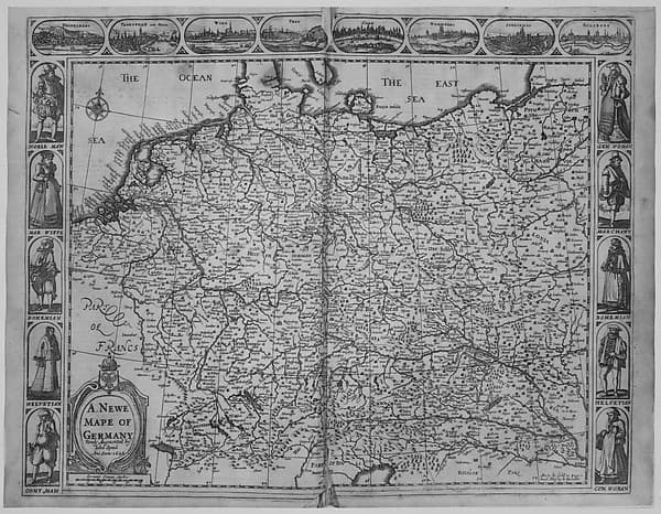 A Prospect of the Most Famous Parts of the World: Viz. Asia, Affrica, Europe, America, with...Grecia, Roman Empire, Germanie, Bohemia, France, Belgia, Spaine, Italie, Hungarie, Denmarke, Poland, Persia...Together with...Great Brittaines empire