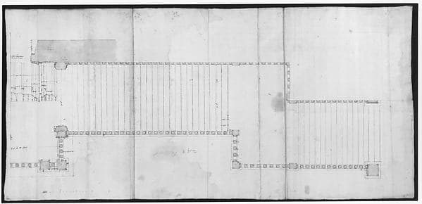 Palazzo Senatorio, stair, upper ramp and entry portal (recto) Palazzo Senatorio, stair, lower ramp and pedestal (verso)