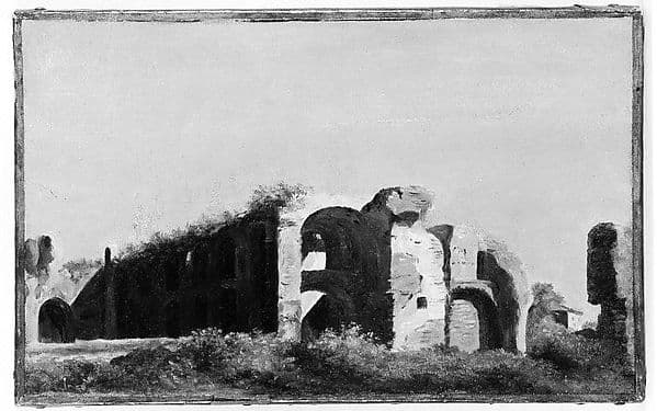 Copy after Valenciennes's "Ruins at the Villa Farnese"
