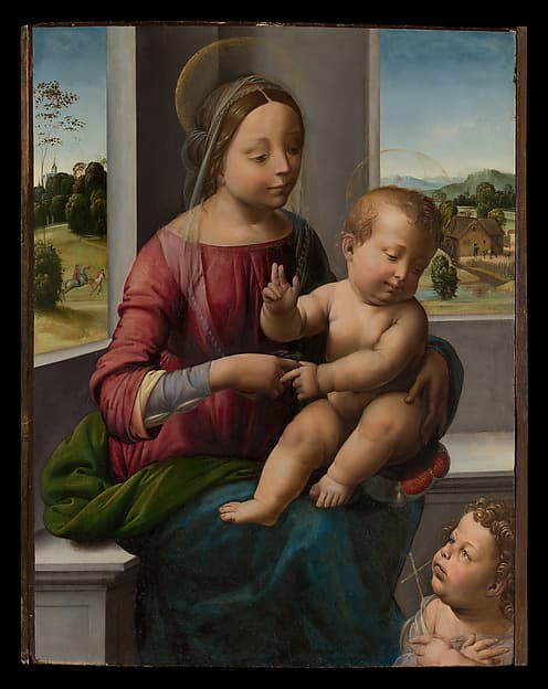 Madonna and Child with the Young Saint John the Baptist