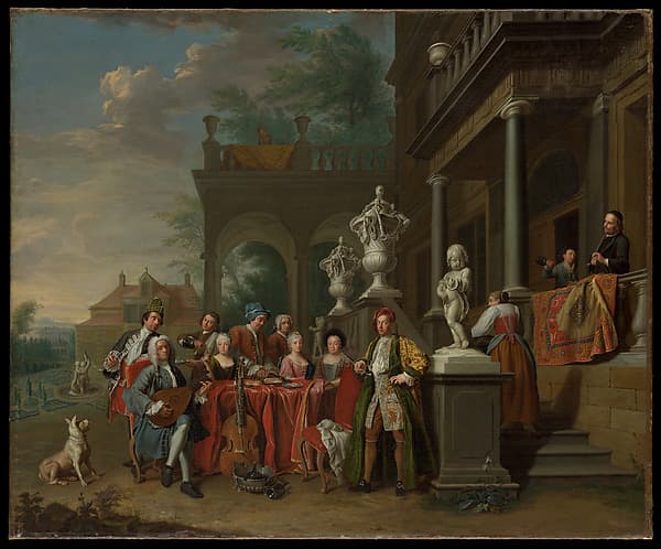 A Musical Gathering at the Court of the Elector Karl Albrecht of Bavaria