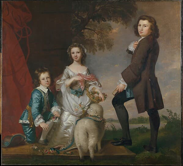 Thomas (1740–1825) and Martha Neate (1741–after 1795) with His Tutor, Thomas Needham