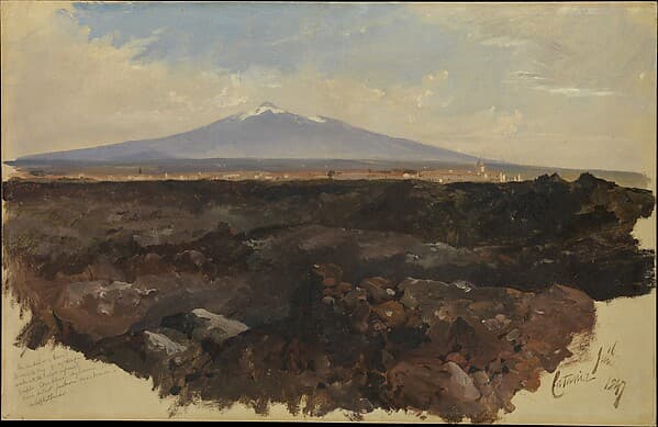 Catania and Mount Etna