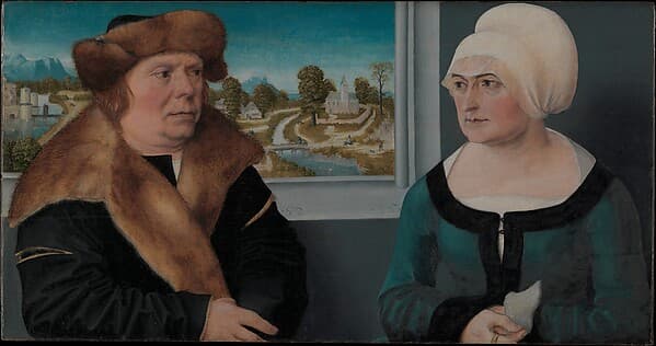 Portrait of a Married Couple (Lorenz Kraffter and Honesta Merz?)