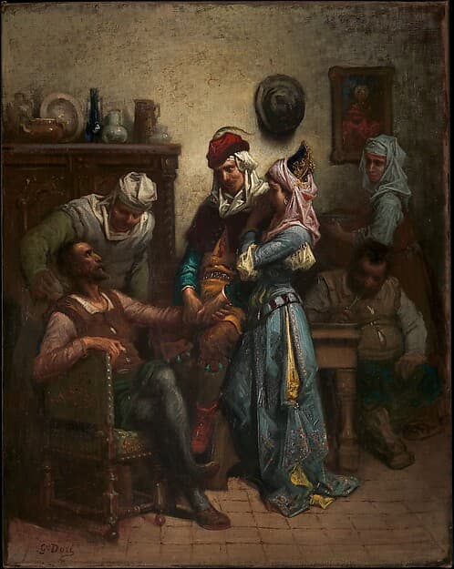 Don Quixote and Sancho Panza Entertained by Basil and Quiteria