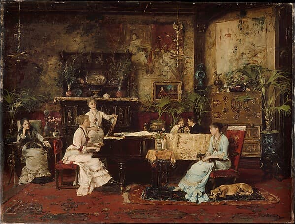 Portrait of Munkácsy, Mihály