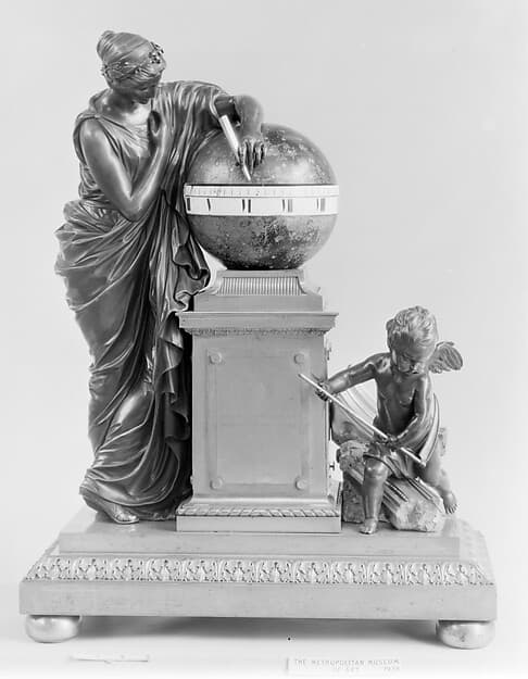 Mantel clock ("Pendule Clio")