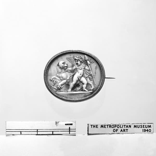 Cupid masquerading as Bacchus