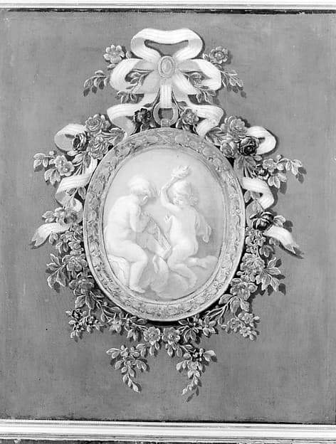 Putti in a Medallion