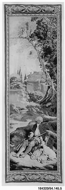 The Hunter from a set of the Italian Village Scenes