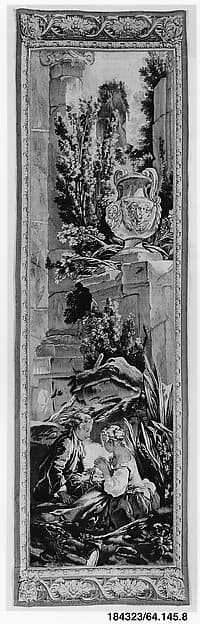 The Egg Seller from a set of the Italian Village Scenes