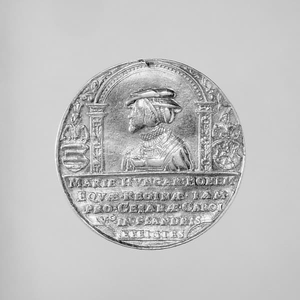 Mary of Austria (born 1505, Queen of Hungary and Bohemia 1522, Governess of the Netherlands 1530–56)