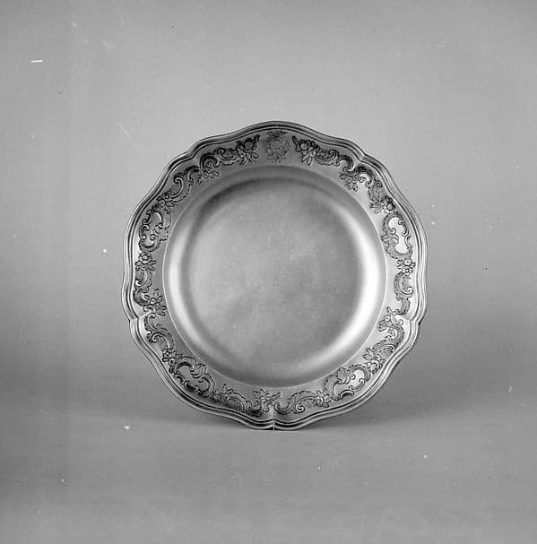 Plate with crest of Landsberg-Vehlen