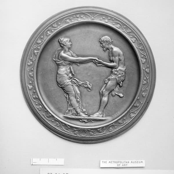 Nymph and Faun Dancing