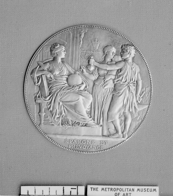 Emblematic of the Utility of the Savings Bank of Paris