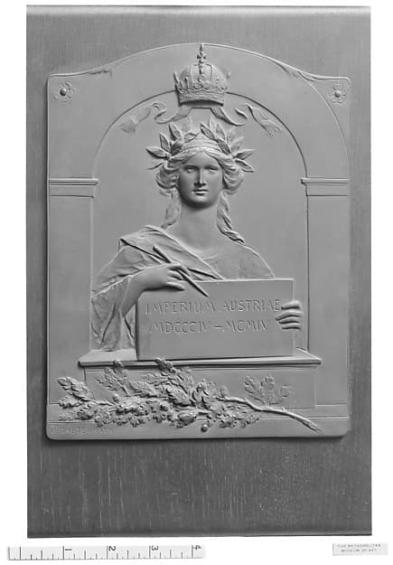 To Commemorate the Centennial of the Austrian Empire Founded by Francis II, as Distinct from the Ancient Holy Roman Empire