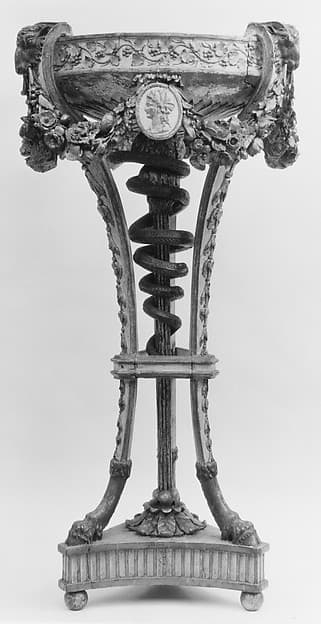 Pair of athéniennes with basins