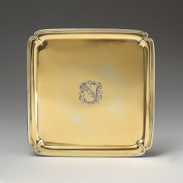 Salver (one of a pair)